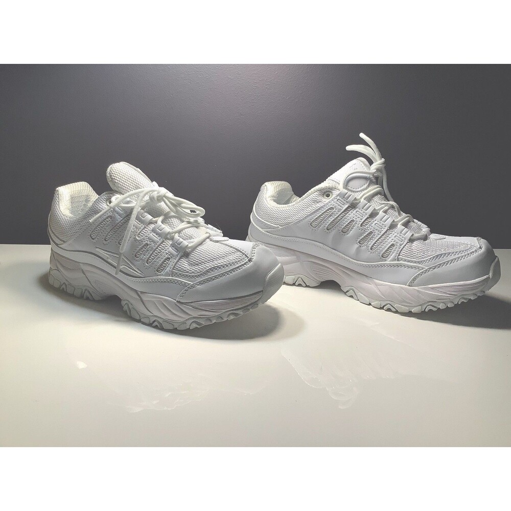 Avia Women’s Size 8 White Memory Foam Gym Tennis Workout Walking Sneakers Shoes
